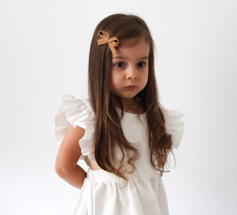 Elena | Genuine Leather bow