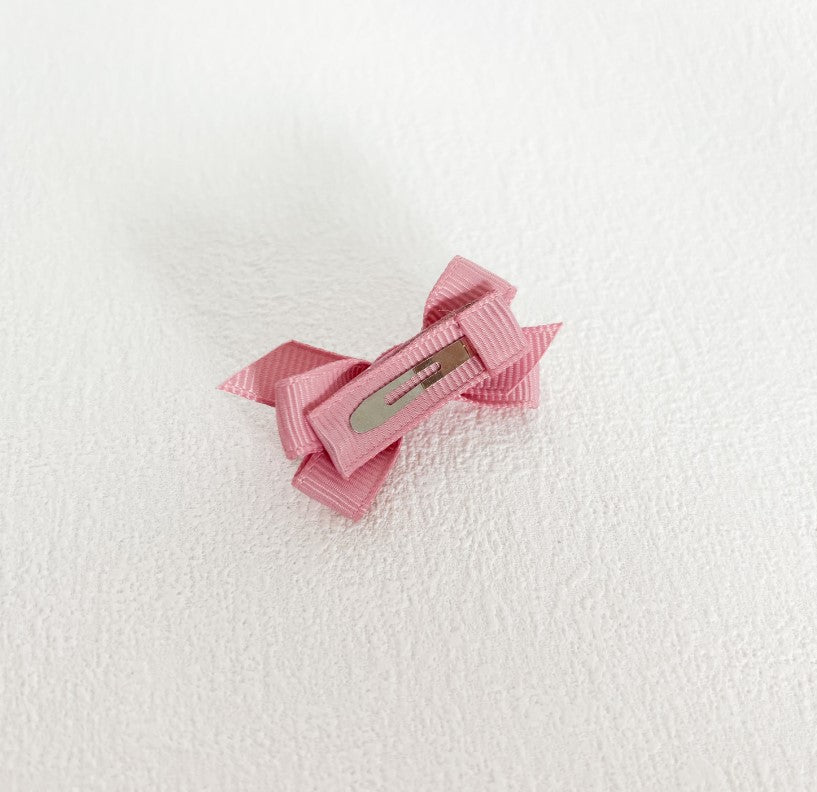 PICK 4 (Option) Mini Bow Snap Clips