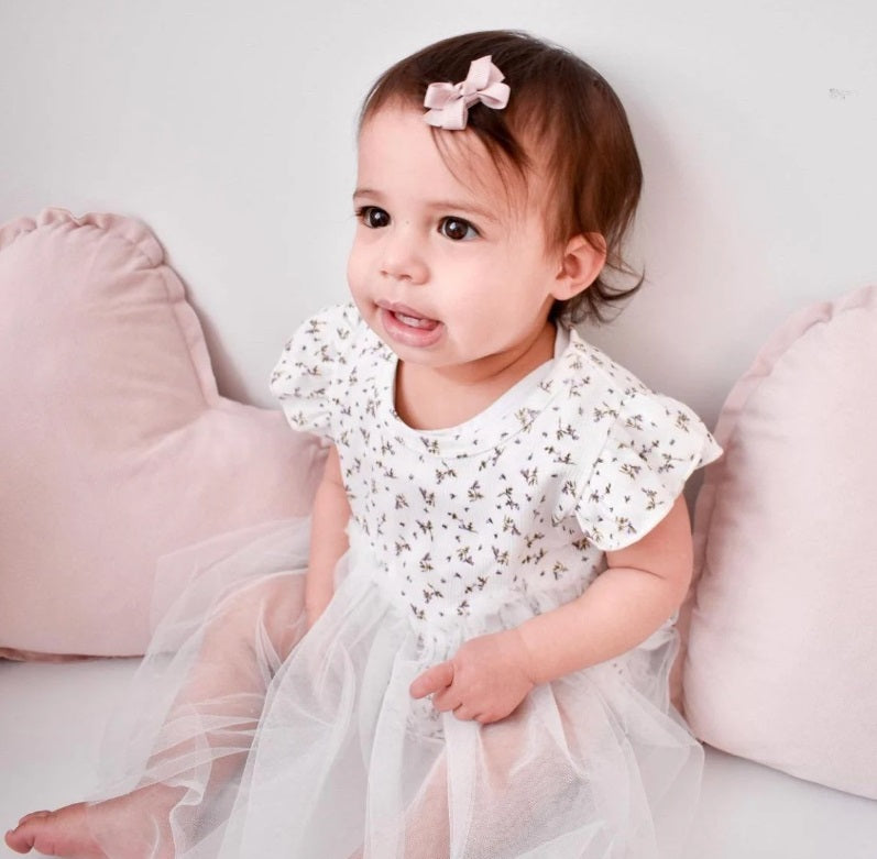 Bowtique Grosgrain Snapclip | Lilac