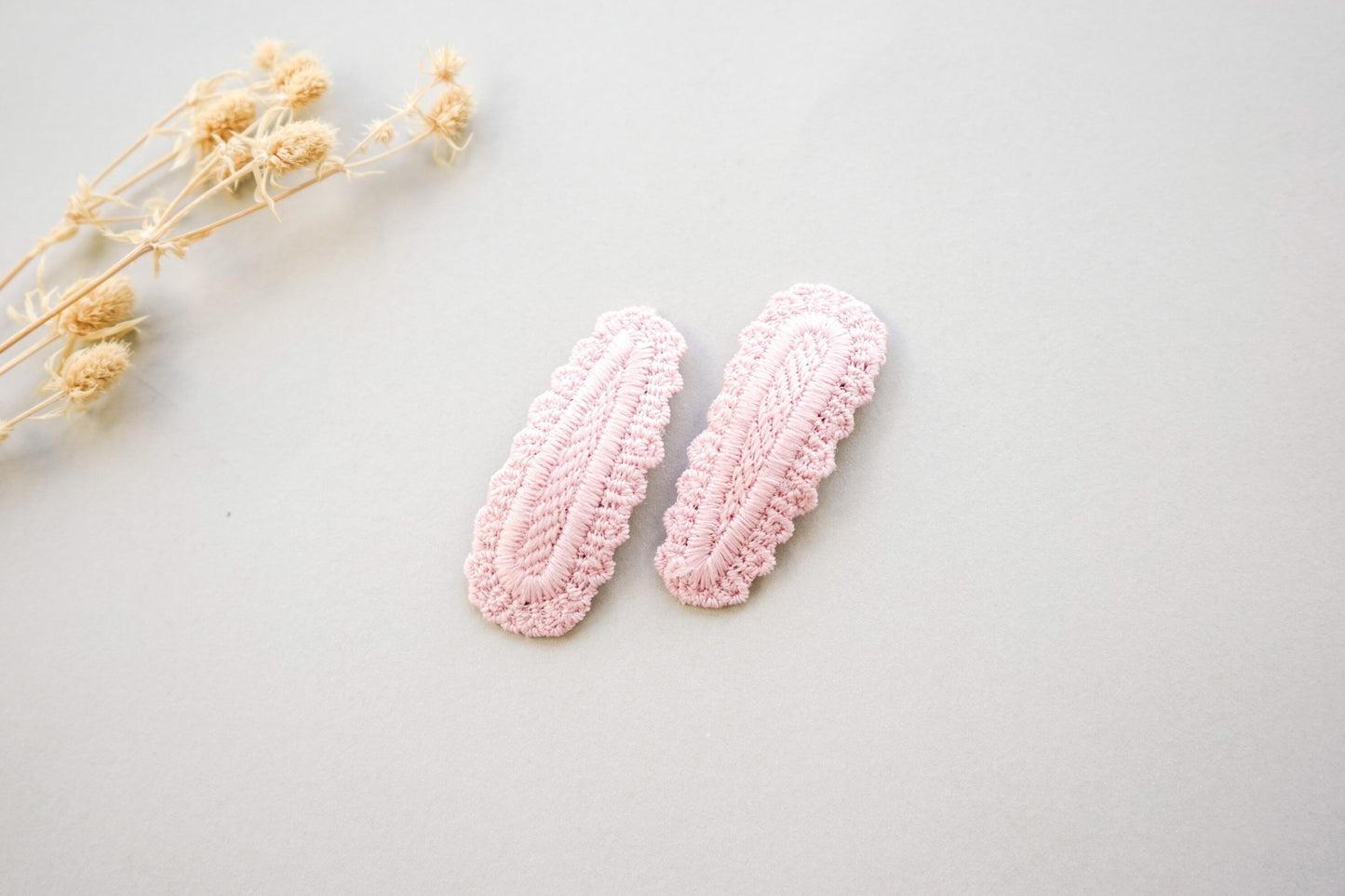 Crochet Lace Clip