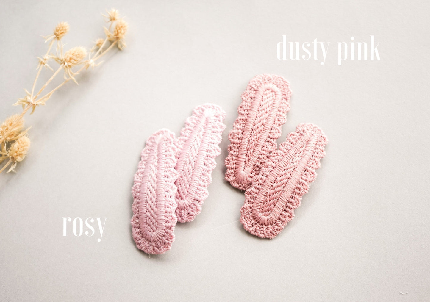 Crochet Lace Clip