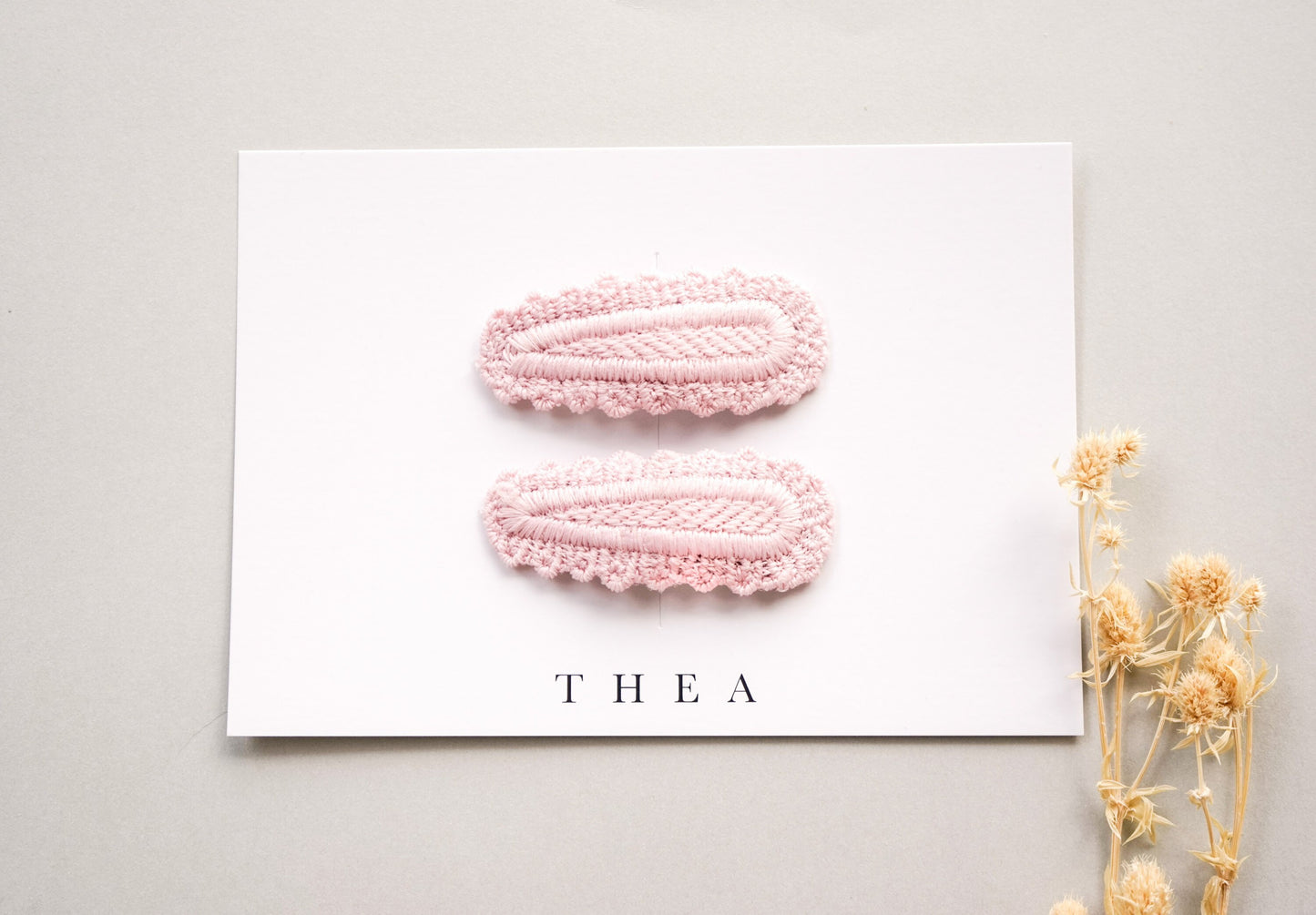Crochet Lace Clip