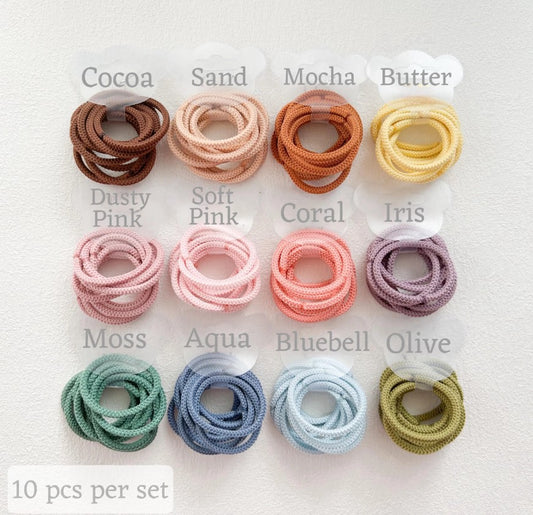 Gentle Toddler Hair Ties