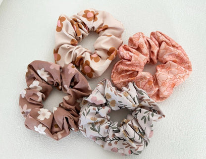 Floral Scrunchies