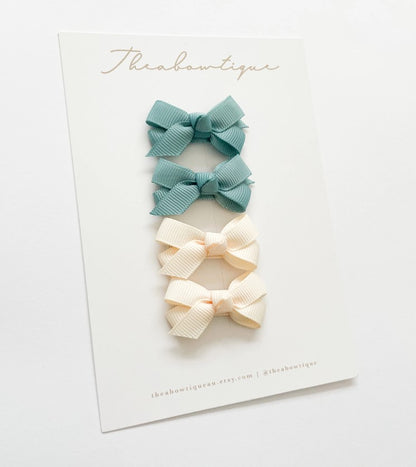 Bowtique Grosgrain Snapclip | Piggy Set