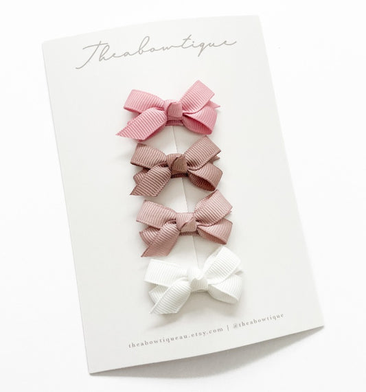 Bowtique Grosgrain Snapclip | Mirage